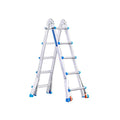 Scala Telescopica Scala Estensibile Scale Telescopiche Pieghevoli Scale Dritte Scale Pieghevoli con Ruote, Costruzione Giardino Domestico Multiuso, Lega di Alluminio Addensata (Siz : Amazon.it: Fai da te