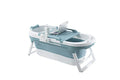 Vasca da bagno portatile per adulti, pieghevole, 138 x 62 x 52 cm, grande, addensata, autoportante (138 blu) : Amazon.it: Fai da te