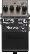 BOSS RV 6 Pedale di Riverbero per Chitarra, otto modi sonori, suoni di riverbero di livello superiore con semplici controlli : Amazon.it: Strumenti Musicali
