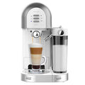 Cecotec Macchina da Caffè Semi automatica Instant ccino 20 Chic Serie Bianca. per caffè macinato e capsule, 20 barrette, serbatoio per latte 0,7 ml, serbatoio per acqua 1,7 litri, 1470 W. : Amazon.it: Casa e cucina