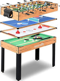 SereneLife Tavolo Multigioco da Adulti e Bambini, Gioco Arcade con Accessori, Ping Pong, Hockey da Tavolo, Biliardino e Calcio Balilla : Amazon.it: Sport e tempo libero