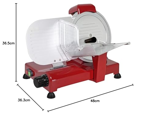 RGV affettatrice Special Edition 25 Red, Made in Italy, Lama Ø 250 mm, 140 W, Alluminio, Rosso : Amazon.it: Casa e cucina