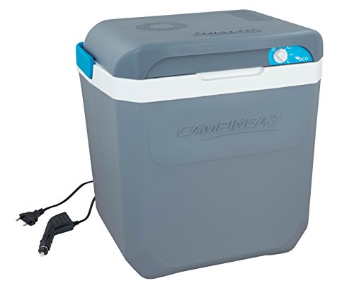 CAMPINGAZ Powerbox Plus 28 l, refrigeratore termoelettrico 12 V e 230 V, per 8 bottiglie da 1,5 l, per auto e campeggio, con protezione UV, capacità 28 litri, blu : Amazon.it: Sport e tempo libero