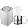 Lavatrice Semiautomatica Lavatrice Portatile 220V 7KG capacità Totale Lavaggio E Centrifuga A Vasca Singola Disidratazione UV Pulizia Profonda Compatta : Amazon.it: Grandi elettrodomestici