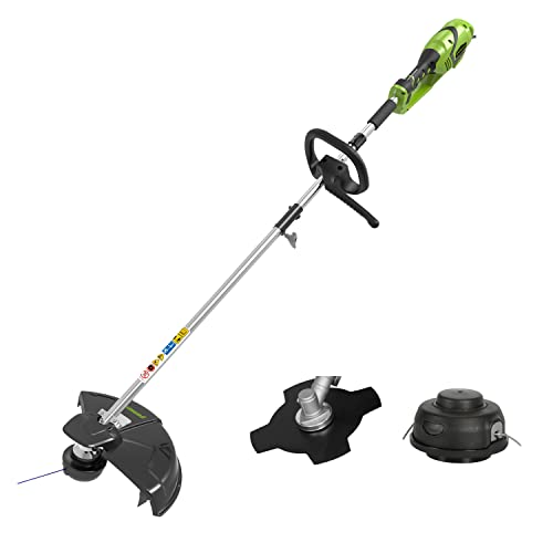 Greenworks Tagliabordi e Decespugliatore Elettrico 230V 1200W 40cm, Testina per tagliabordi : Amazon.it: Giardino e giardinaggio
