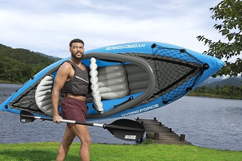 Bestway 65131, Hydro Force Kayak X2 Cove Champion 3,31 m x 88 cm Unisex Adulto : Amazon.it: Sport e tempo libero