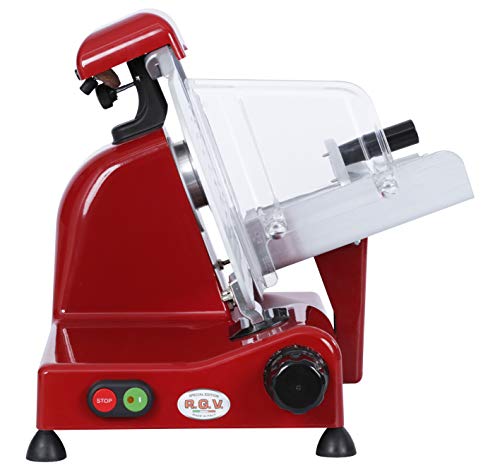 RGV affettatrice Special Edition 25 Red, Made in Italy, Lama Ø 250 mm, 140 W, Alluminio, Rosso : Amazon.it: Casa e cucina