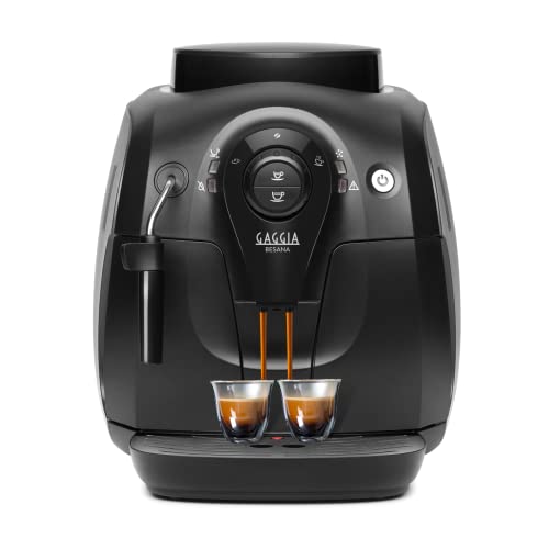 Gaggia Besana, Macchina da Caffè Automatica per Espresso e Cappuccino, Caffè in Grani, RI8081, 1400W, Nero, 100% Made in Italy : Amazon.it: Casa e cucina
