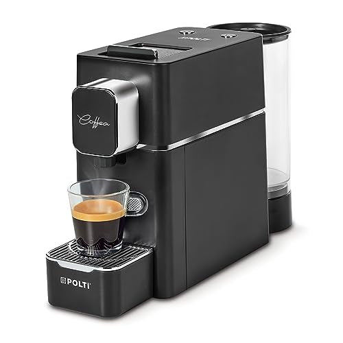 Polti Coffea S15B, Macchina per Caffè Espresso, Compatibile con Cialde E.S.E. 44 mm, Serbatoio 0.85L, Pressione Pompa 19 Bar, Nero : Amazon.it: Casa e cucina
