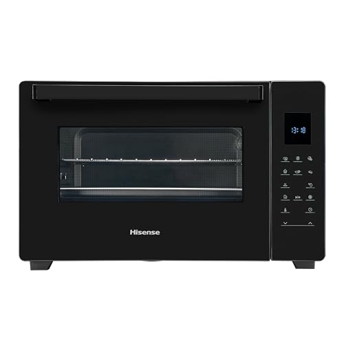 Hisense, HOM45D   Fornetto elettrico 45L, tre livelli di cottura a convezione, girarrosto, comandi touch, programmi automatici : Amazon.it: Grandi elettrodomestici