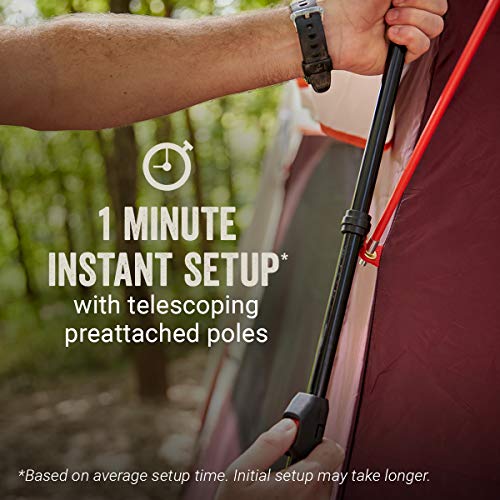 Coleman Skylodge Tenda da campeggio a installazione istantanea, diverse opzioni di capacità, resistente alle intemperie, con schermo convertibile, divisorio e pali pre attaccati : Amazon.it: Sport e tempo libero