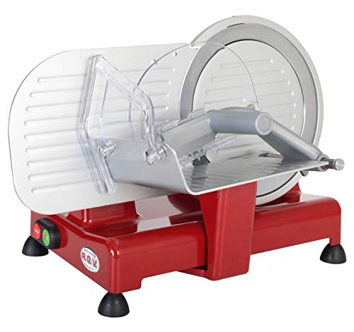 RGV affettatrice Luxor 22 Red, Made in Italy, Lama Ø 220 mm, 120 W, Alluminio, Rosso : Amazon.it: Casa e cucina
