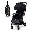 Kinderkraft APINO Passeggino Leggero fino 22 kg, Solo 7,5 Kg, Passeggino Da Viaggio, Pieghevole automatico, Schienale Regolabile In Posizione Sdraiata, Copertura Antipioggia, Nero : Amazon.it: Prima infanzia