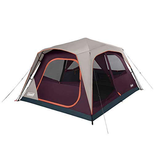 Coleman Skylodge Tenda da campeggio a installazione istantanea, diverse opzioni di capacità, resistente alle intemperie, con schermo convertibile, divisorio e pali pre attaccati : Amazon.it: Sport e tempo libero